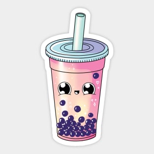 Boba Milk Tea Sticker